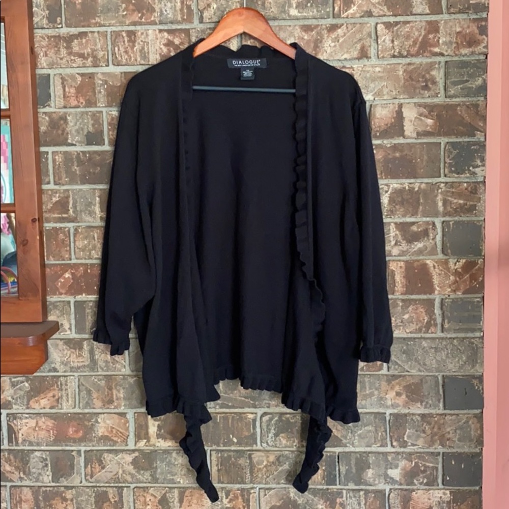 Dialogue cardigan
